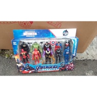 Avengers 2 action figure Toys Contents 5 hulk captain america ironman thor antman set box