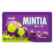 Asahi朝日 MINTIA 口含錠涼糖口氣清新糖喉糖 葡萄味 50粒