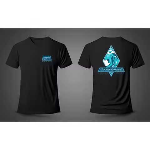 Chandler Surfboard Hawaii North Shore Movie Men's Black Size S-5XL T shirt