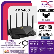 ASUS RT-AX5400 WiFi 6 Gaming Router - 3 Year Asus Local Warranty