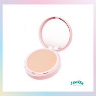 SEA MAKEUP Acne Cover & Smooth Two Way Cake TWC Pressed Powder and Matte Bedak Padat Compact Powder 