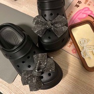 crocs charm crocs jibbitz Black Hole Shoes Accessories Bow Shoes Flower Shoe Buckle Suitable for cro