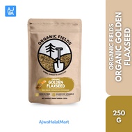 ORGANIC FIELDS ORGANIC GOLDEN FLAXSEED 250G
