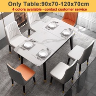 DF Sintered Stone Dining Table Set Extendable Dining Table Long Table Marble Table Foldable Dining T