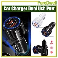 Car Charger 18W Car Plug Car Charger/ 2 Ports Car Plug Dual USB Port Car Charger/ USB Fast Charger/