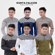 PRIA Koko Shirt For Adult Men Long Sleeve Falcon Qynang Motif The Latest Batik Combination