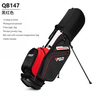 PGM QB147 ถุงกอล์ฟชายและหญิงยืนขึ้นกระเป๋า 14 ใส่สายคล้องคอน้ำหนักเบาพกพากอล์ฟกอล์ฟ