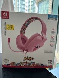 Power A Switch 有線耳機 (Kirby Monthful Mode) 靚盒 正版行貨  適用Switch 1 Switch 2