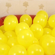 Yellow rubber balloon pack 20