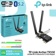 WiFi Adapter TP-Link Archer TX55E AX3000 Wi-Fi 6 Bluetooth 5.2 PCIe Adapter