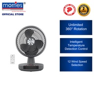 Morries 9 Inches Remote Air Circulation Table Fan MS 2816DCDF (2 Years Warranty)(8 Years Warranty On