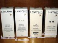 蘭蔻 LANCOME 360°超瞬白精華活化乳 + 鐳射光瞬白精華活化乳 + UV光透柔白BB霜 + 超水妍舒緩保濕水凝霜 (每款都只要30元)