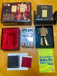 2006 日版 超合金魂 18 K  SOUL OF CHOGOKIN GX-32  GOLDLIGHTAN CHOGOKIN  18K 超合金魂 GX-32黃金戰士 。