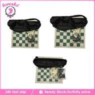 [Lovoski] Portable Chess Set, Travel Chess Set, Lightweight Chess Pieces, Folding Chess