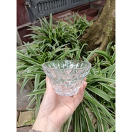 Liquidation CUT PRICE CODE, beautiful crystal glass salad bowl code.