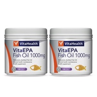 VITAHEALTH VITA EPA FISH OIL 1000MG 2 X 150'S