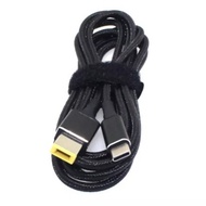 Dây cáp sạc PD 20V 65W 100W 135W USB Type C sang Cổng DC Square Vuông chuyên dụng cho laptop máy tí