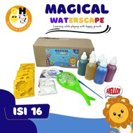 Mainan Edukasi Magical Waterscape EKONOMIS Gel Cetakan Jelly Air Ajaib