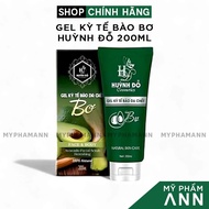Genuine Huynh Do Face and Body Exfoliating Gel 200ml - Huynh Do Cosmetic Avocado Exfoliating Gel