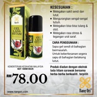 [Nang ORI] - GEL LADA HITAM Produk Dari SARAWAK Untuk Sakit Sendi Lutut.