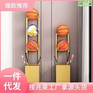 籃球足球收納架靠牆家用室內運動器材置物架球拍擺放架桌球架