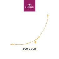 HABIB 999/24K Yellow Gold Bracelet 9700006Y
