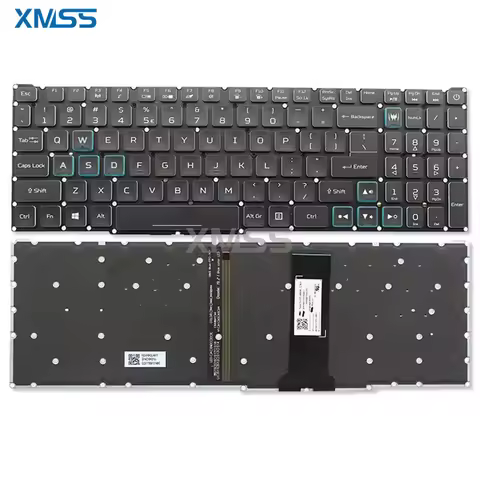 New Keyboard US FOR ACER Predator AN515-54 PH315-52 PH317-53 With Blue Backlit
