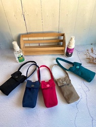 單色隨身酒精噴瓶防水收納袋 適用 30ml 60ml 100ml 噴瓶