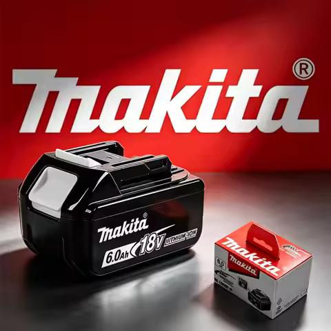 100% Original Makita 6Ah/5Ah 18V Battery, Makita DHS680Z DTD173 DGA404 DRT50 DTW600 DTD171 Replaceme