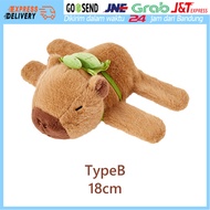 Clingy Capybara Maxwell Plush Wrislet Wristband / Gelang Capybara / Boneka Capybara Plushie / Mainan