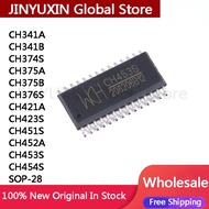 5Pcs CH453S CH453 CH341A CH341B CH341 CH374S CH375 CH375A CH375B CH376S CH421A CH423S CH451S CH452A 