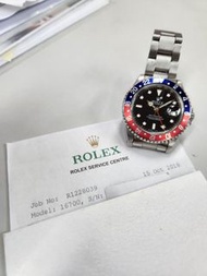 Rolex GMT Master 16700 Pepsi 百事圈 (unpolished case)