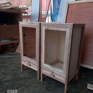 Gecko Cage | Minimalist Wooden Gecko Cage Size 60x40x40cm