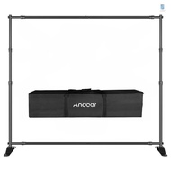 Andoer 2.7 * 3.4 Meters/8.9 * 11.2ft Studio Photography Background Support System Aluminum Alloy Bac