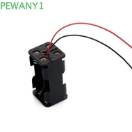 PEWANY1 AA Battery Holder 6V Durable 4 * AA Batteries Holder Case Case Box With Wire Leads Battery C