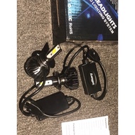 2x H7 led headlight bulb Infitary