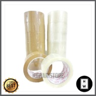 Dijual Lakban Bening 48 MM 2 inch D avis 100 Yard PCS Diskon