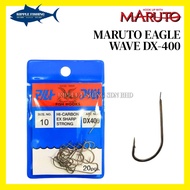 EAGLE WAVE DX400 PRAWN HOOK SIZE 5-18 (20PCS/PKT)