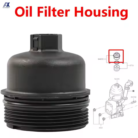 For Peugeot Boxer Partner Expert Bipper 206 207 307 308 406 407 3008 Oil Filter Housing Cover Cap Pl