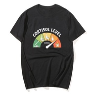 Low Cortisol Levels Goose Cortisol Level T-shirt For Men Women 100% Cotton T Shirts Short Sleeve Top