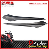 ฝาข้างตัวล่าง YAMAHA XMAX เคฟล่าร์  D-Kevlar Duke Shop  YAMAHA XMAX 300 เคฟล่าxmax cabonxmax  yamaha