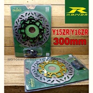 RAPIDO DISC PLATE YAMAHA Y15ZR Y16ZR 300MM BIG DISC BRACKET CALIPER ACCESSORIES MOTOR Y15ZR V1 V2 Y1