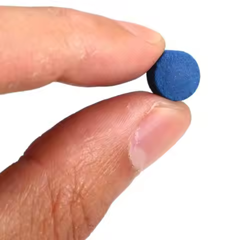 20 Pcs Billiard Pool Cue Tips Replacement Tips Pool Tips Snooker Cue Tips for Pool Cues and Snooker 