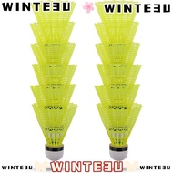 WINTE3U Badminton Shuttlecocks, Plastic Stable Nylon Badminton,  Outdoor Durable Sports Badminton Tr