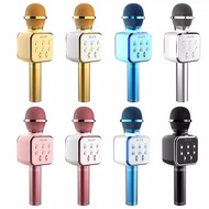 DS-878 Wireless Karaoke Microphone Portable Bluetooth Speaker Home KTV Player