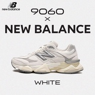 100% original New Balance 9060 Sneakers Sea salt white U9060ECA Men's and women's casual sports shoe