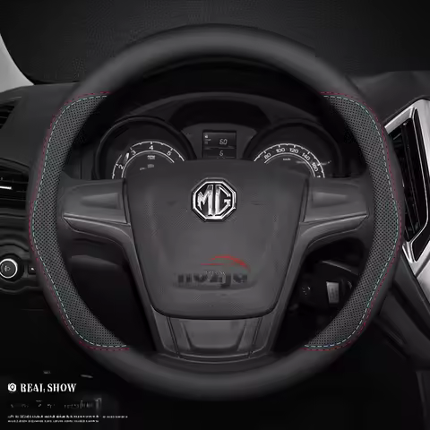 Car steering wheel cover is suitable for MG ZS / ZS Hybrid HS PHEV MG3 Hybrid MG5 EV MG5 Sedan ZS MG