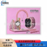 A58Plus Smart Watch Ladies Watch Bluetooth Call Message Reminder Heart Rate Huami Sports Watch