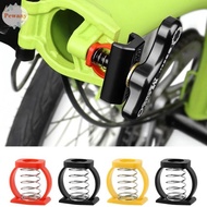 PEWANY Bike Spring Hinge Clamp, Spring Easy Free Twist Folding Bike Hinge Clip Spring, Knob Adjustme