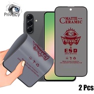 A56 2Pcs Matte Ceramic Privacy Screen Protector For Samsung Galaxy A36 A55 A35 5G Soft Protection Fi